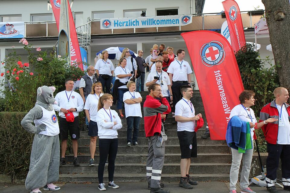 DRK Mülheim Wasserwacht Ruhrschwimmen 2016