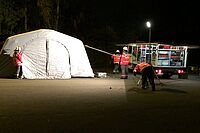 DRK Mülheim Einsatzeinheiten Einsatzzelt