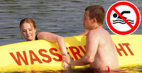 DRK Mülheim Wasserwacht Schwimmverbot