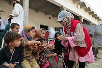DRK Hilfe Pakistan Hygiene