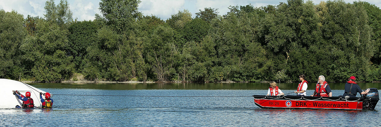 DRK Mülheim Wasserwacht Einsatz