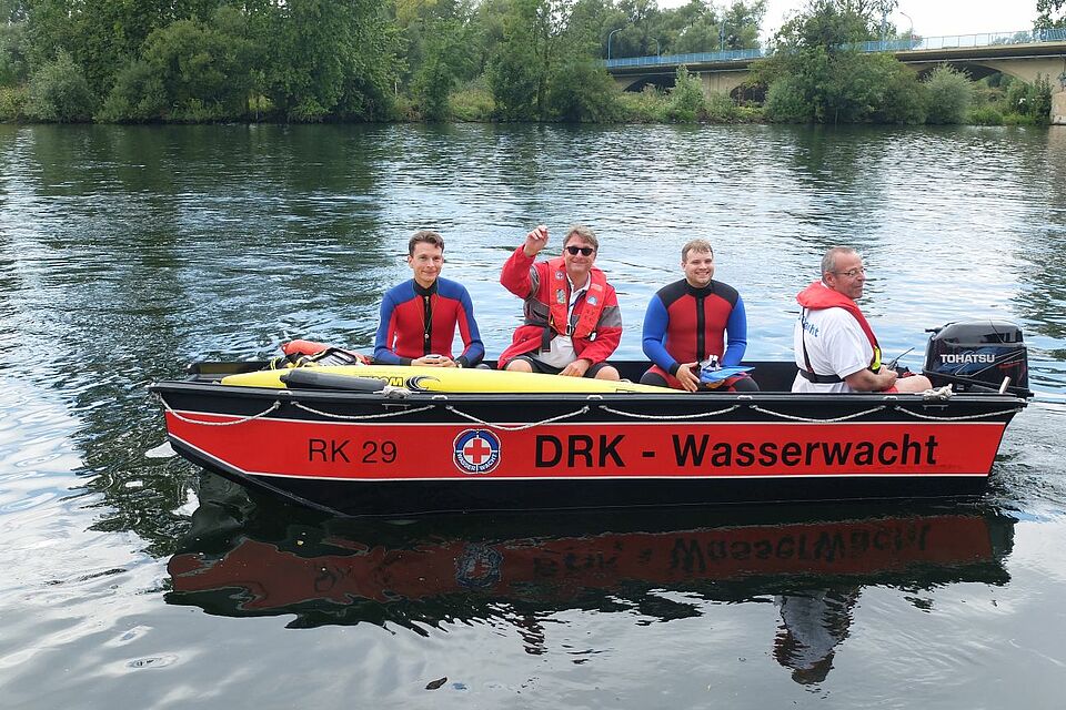 DRK Mülheim Wasserwacht Ruhrschwimmen 2016