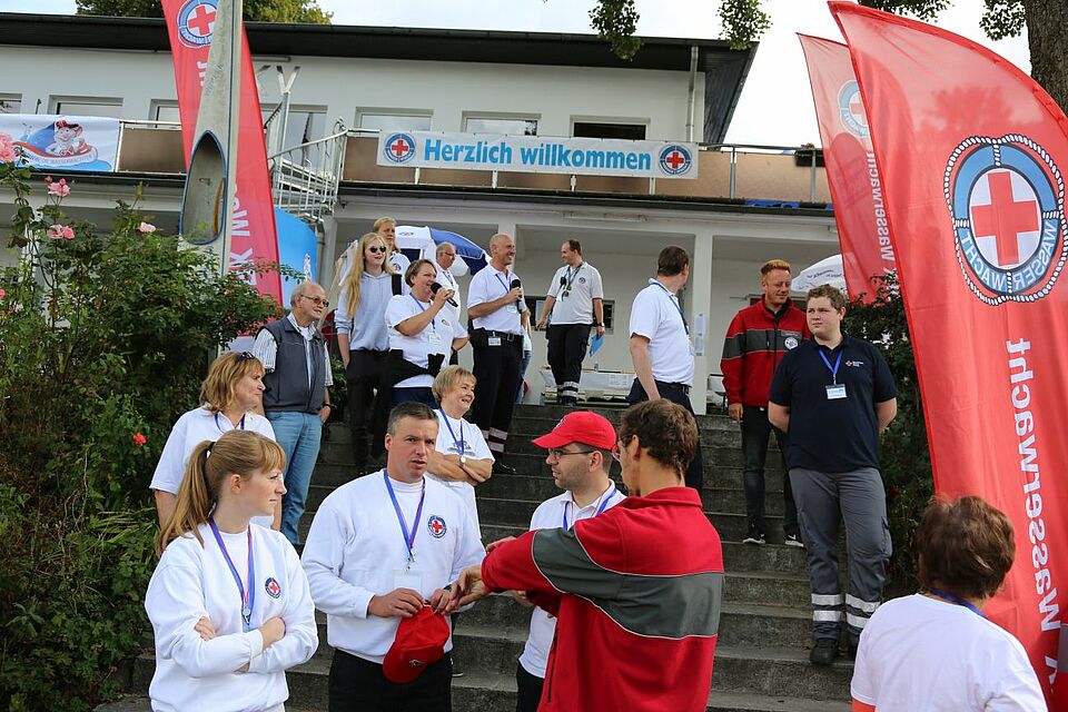 DRK Mülheim Wasserwacht Ruhrschwimmen 2016
