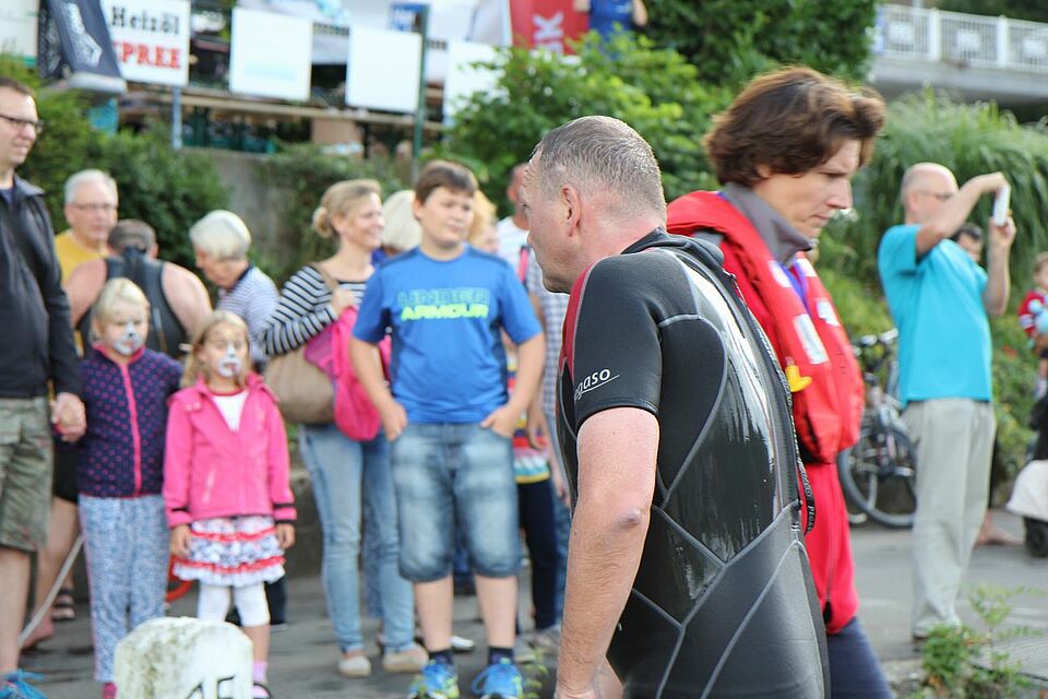 DRK Mülheim Wasserwacht Ruhrschwimmen 2016