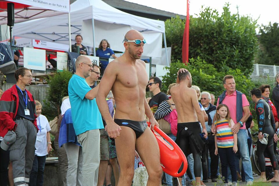 DRK Mülheim Wasserwacht Ruhrschwimmen 2016