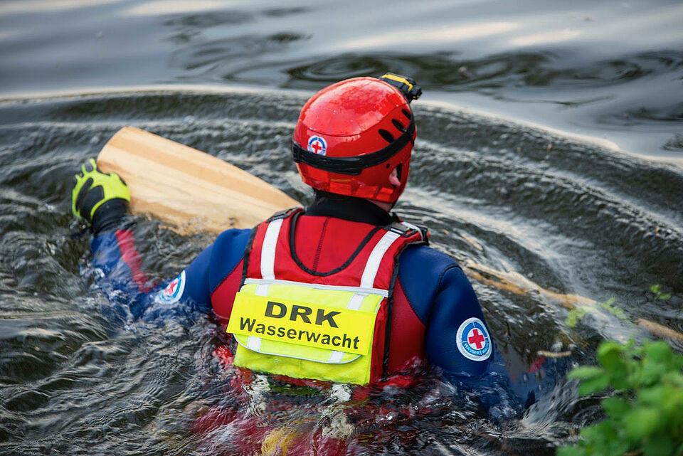 DRK Mülheim Wasserwacht Nachrichten News Übung
