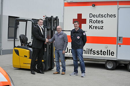 DRK Mülheim Gabelstapler