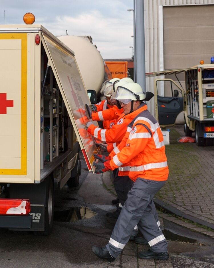 DRK Mülheim Sanitätsdienst Einsatz