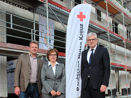 DRK Mülheim HLZ Richtfest