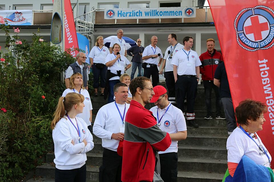 DRK Mülheim Wasserwacht Ruhrschwimmen 2016