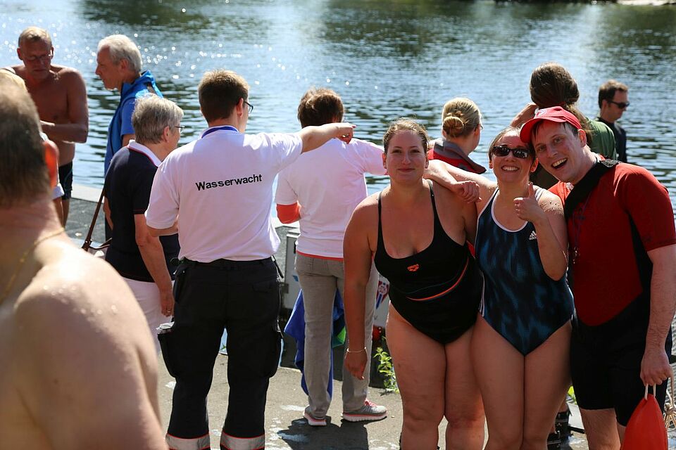 DRK Mülheim Wasserwacht Ruhrschwimmen 2016