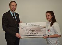 DRK Mülheim Scheckübergabe