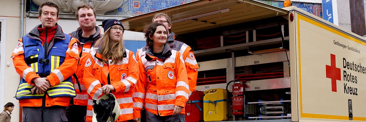 DRK Mülheim Einsatzeinheit Fahrzeug