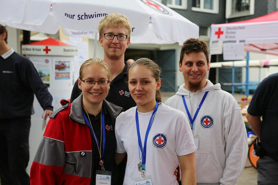 DRK Mülheim Wasserwacht Ruhrschwimmen 2016