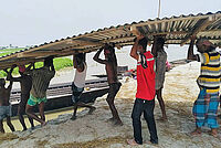 DRK Hilfe Hochwasser Bangladesch