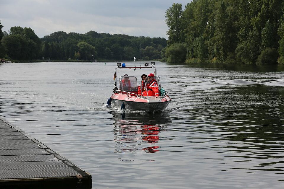 DRK Mülheim Wasserwacht Ruhrschwimmen 2016