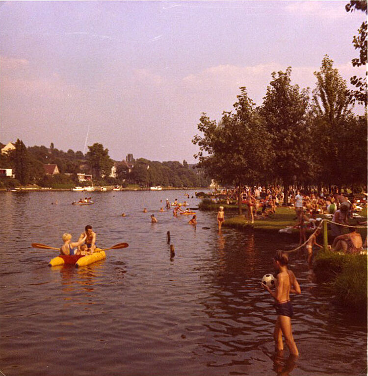 DRK Mülheim Wasserwacht Historie Geschichte Ruhrstrand