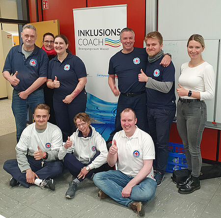 DRK Mülheim Wasserwacht Nachrichten News Inklusion Teilnehmer