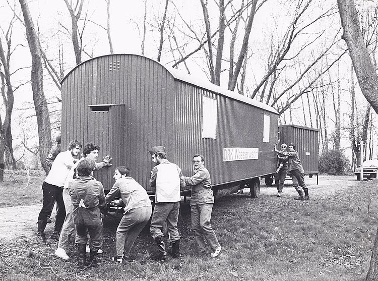 DRK Mülheim Wasserwacht Historie Geschichte 1978