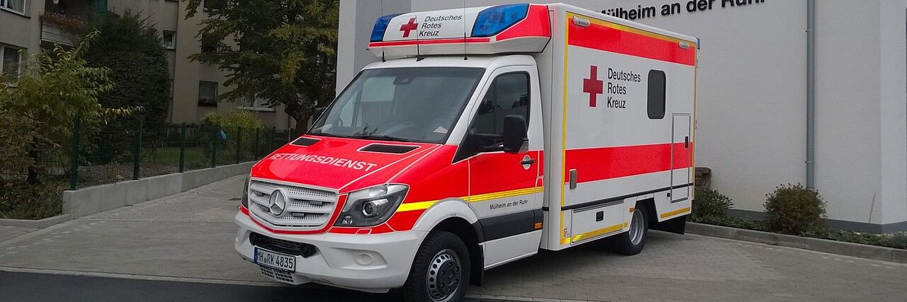 DRK Mülheim Einsatzfahrzeug HLZ