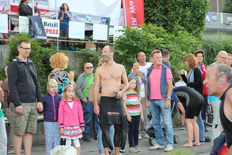 DRK Mülheim Wasserwacht Ruhrschwimmen 2016
