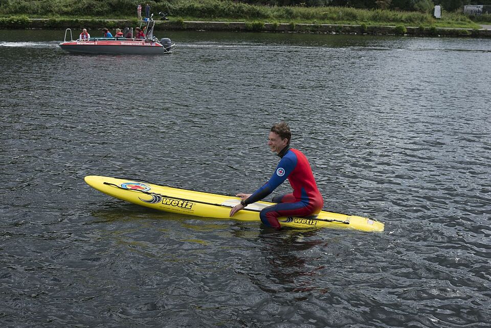 DRK Mülheim Wasserwacht Ruhrschwimmen 2016