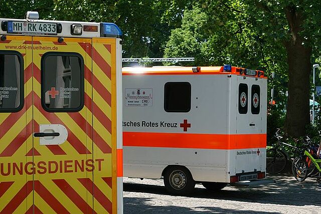 DRK Mülheim Einsatzfahrzeuge Fahrradfrühling