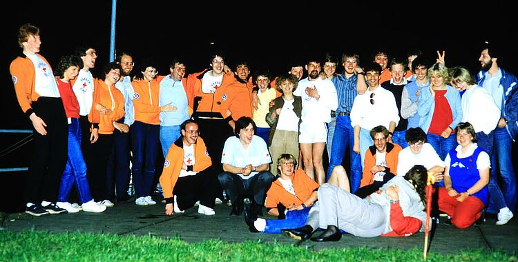 DRK Mülheim Wasserwacht Historie Geschichte 1982