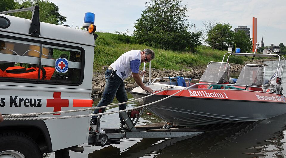 DRK Mülheim Wasserwacht Nachrichten News Übung