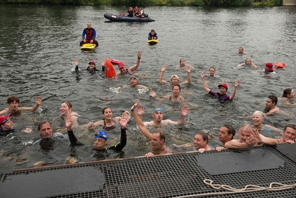DRK Mülheim Wasserwacht Ruhrschwimmen 2015 DRK Mülheim Wasserwacht Ruhrschwimmen 2015