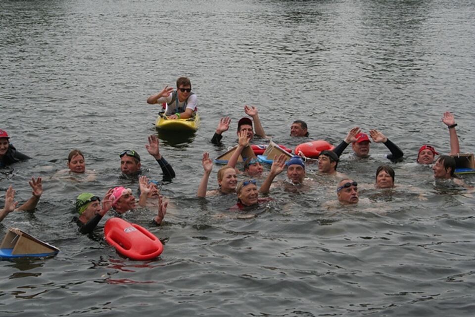 DRK Mülheim Wasserwacht Ruhrschwimmen 2015 DRK Mülheim Wasserwacht Ruhrschwimmen 2015