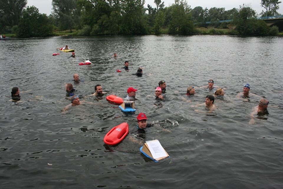 DRK Mülheim Wasserwacht Ruhrschwimmen 2015 DRK Mülheim Wasserwacht Ruhrschwimmen 2015
