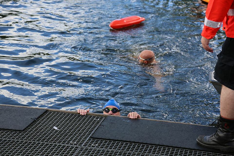 DRK Mülheim Wasserwacht Ruhrschwimmen 2016