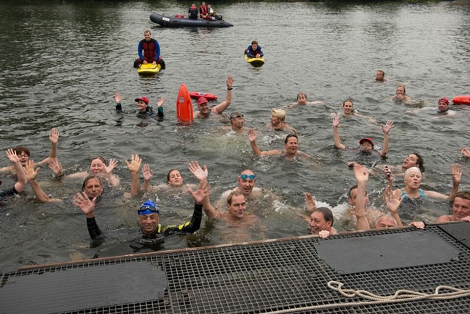 DRK Mülheim Wasserwacht Ruhrschwimmen 2015 DRK Mülheim Wasserwacht Ruhrschwimmen 2015