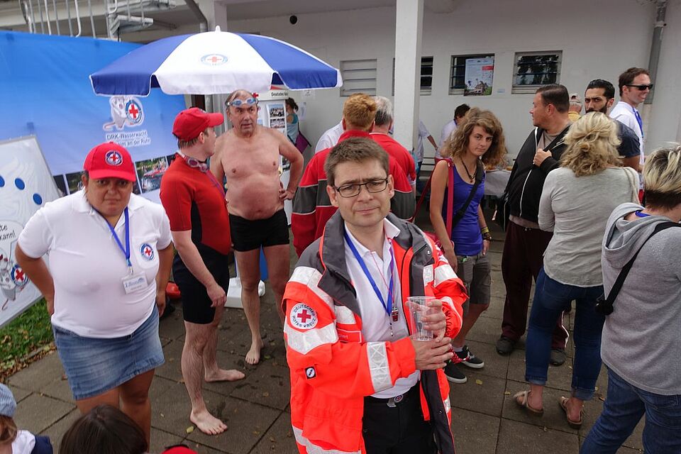 DRK Mülheim Wasserwacht Ruhrschwimmen 2016
