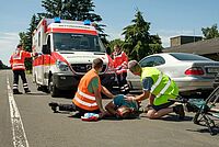 DRK Mülheim Rettungsdienst Verkehrsunfall