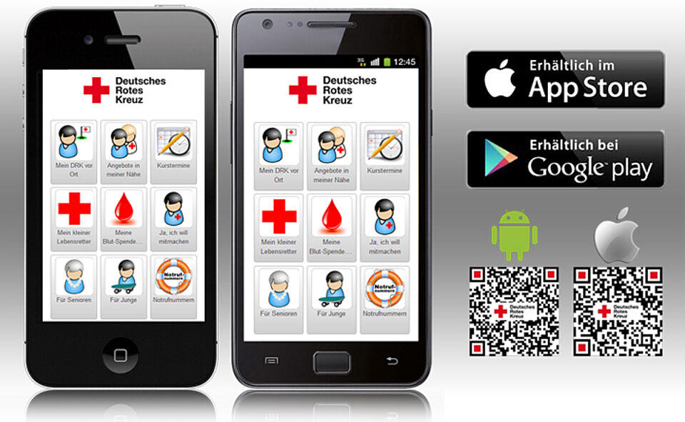 DRK Mülheim App für das Smartphone