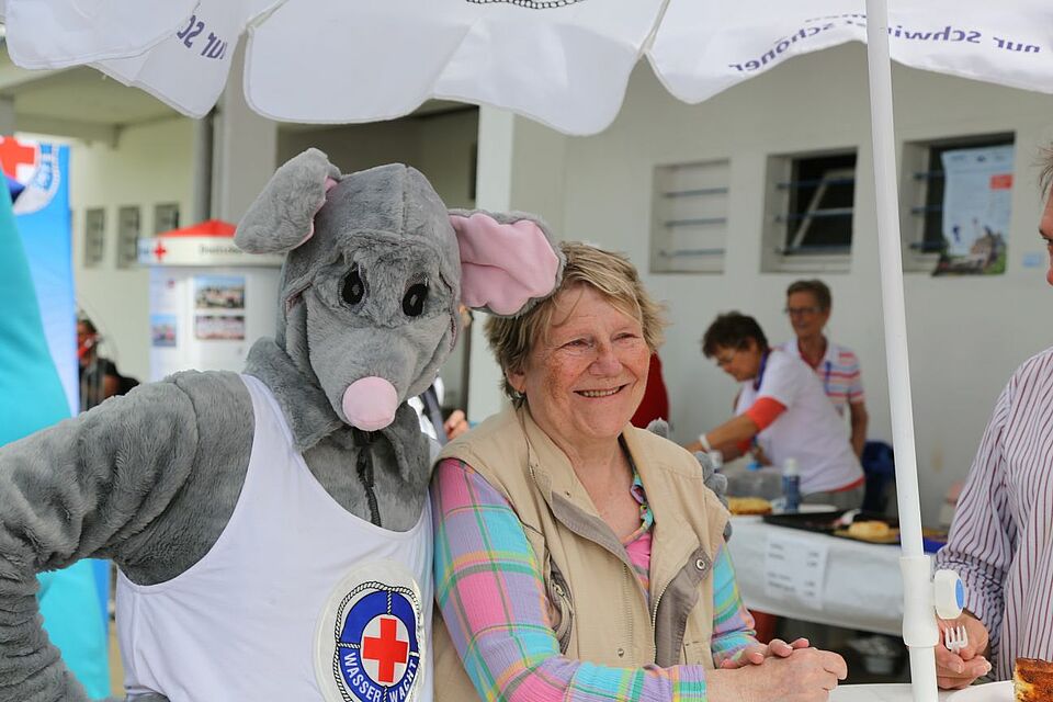DRK Mülheim Wasserwacht Ruhrschwimmen 2016