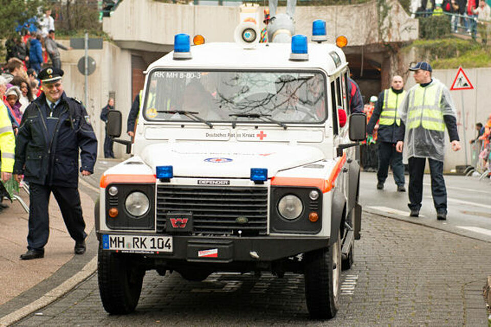 DRK Mülheim Wasserwacht Karneval Rosenmontag