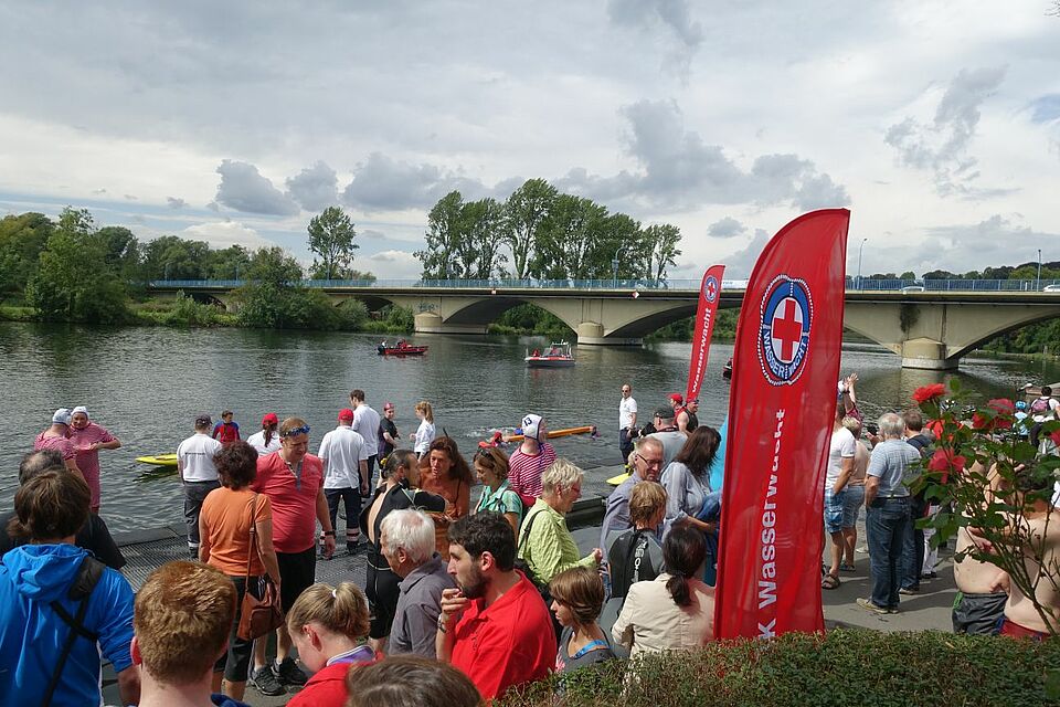 DRK Mülheim Wasserwacht Nachrichten News Ruhrschwimmen 2016