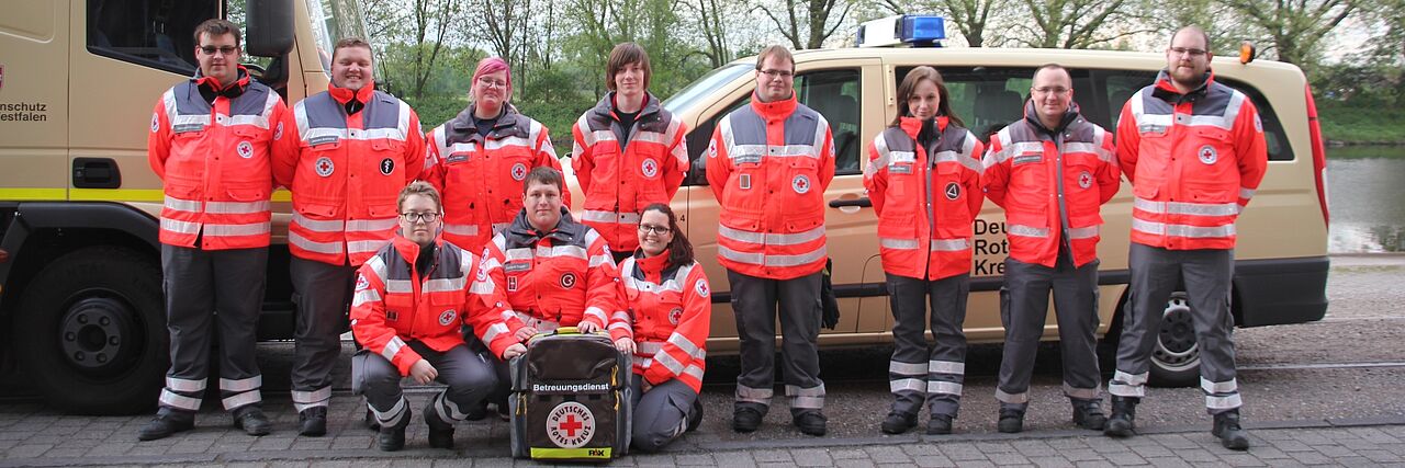 DRK Mülheim Bereitschaft Betreuungsdienst Team