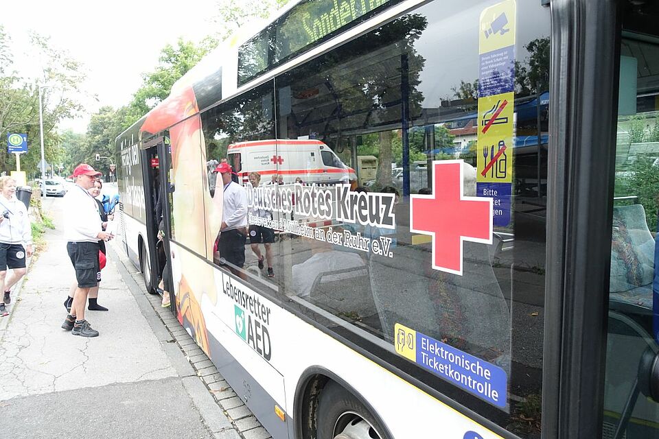 DRK Mülheim Wasserwacht Nachrichten News Ruhrschwimmen 2016