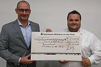 DRK Mülheim Scheckübergabe
