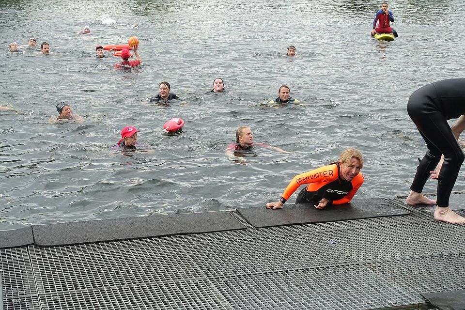 DRK Mülheim Wasserwacht Nachrichten News Ruhrschwimmen 2016