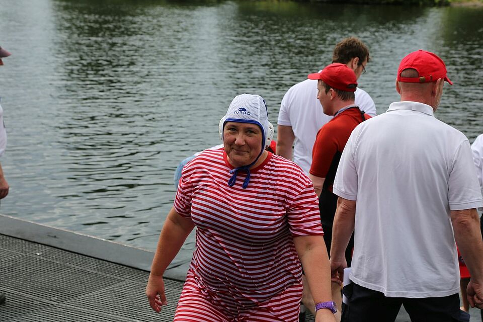 DRK Mülheim Wasserwacht Ruhrschwimmen 2016