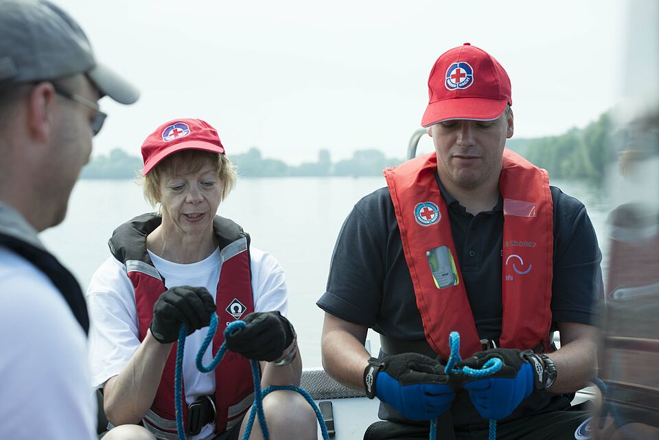 DRK Mülheim Wasserwacht Praxiscamp 2017