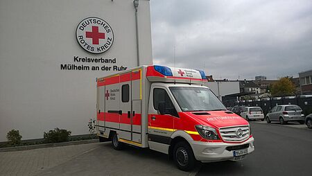 DRK Mülheim Einsatzfahrzeug HLZ