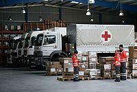 DRK Hilfe Schönefeld Hilfsgüter