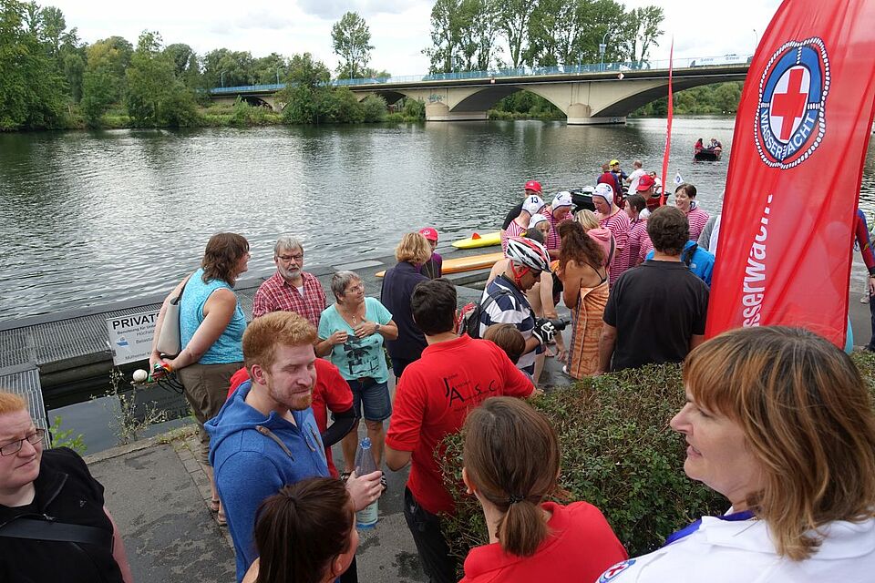 DRK Mülheim Wasserwacht Ruhrschwimmen 2016
