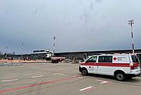 DRK Hilfe Flughafen Berlin Tegel